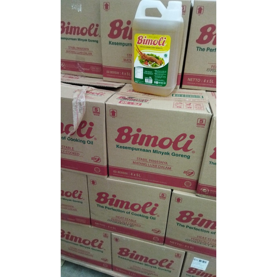 Jual Minyak Goreng Bimoli Kemasan Jerigen Liter Isi Jerigen Dus