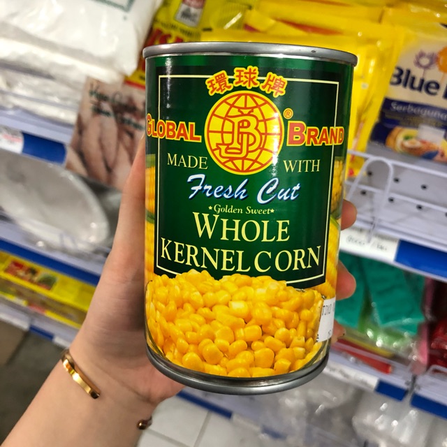 Jual Jagung Kernel Dalam Kalengan Whole Kernel Corn Global Brand