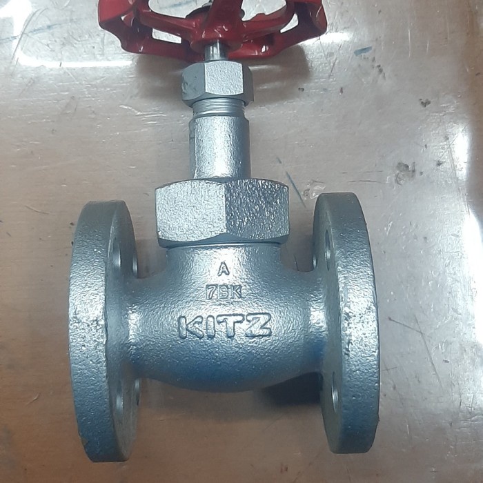 Jual Globe Valve Kitz Cast Iron Steam Jis K Ukuran Flange Inch