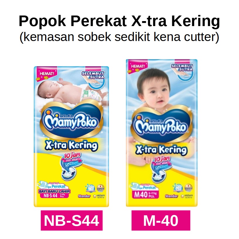 Jual Mamypoko X Tra Kering Perekat Nb S M Kemasan Sobek Shopee