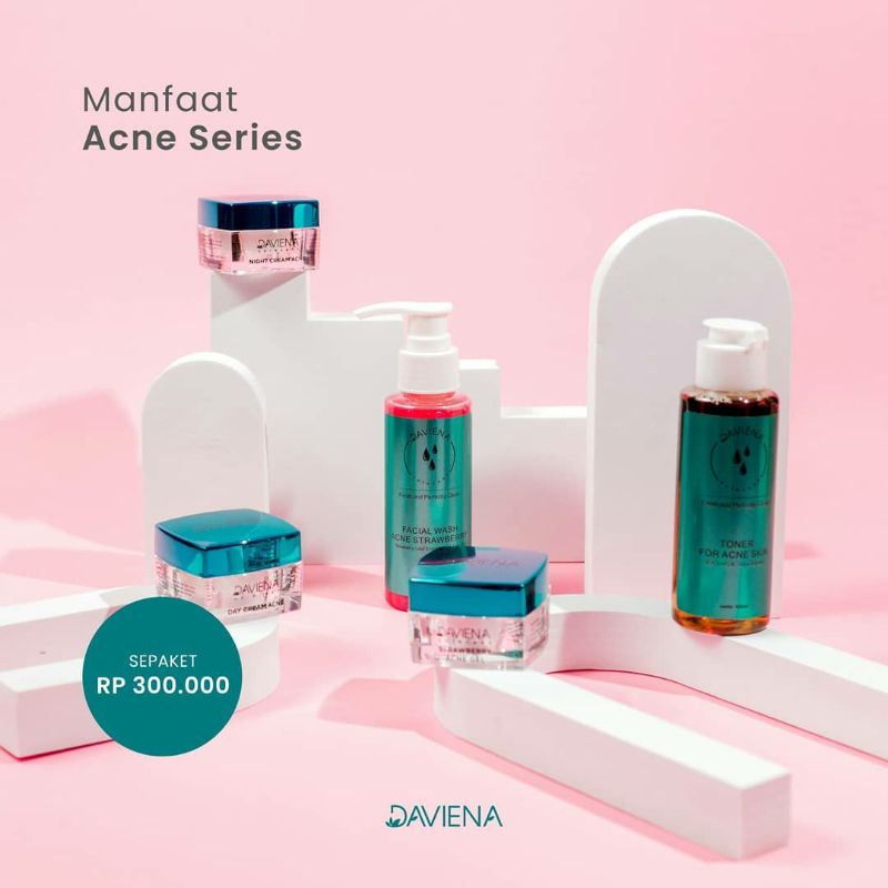 Jual Daviena Skincare Acne Series Shopee Indonesia