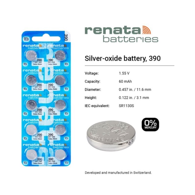 Jual Baterai Renata Sr Sw Original Shopee Indonesia