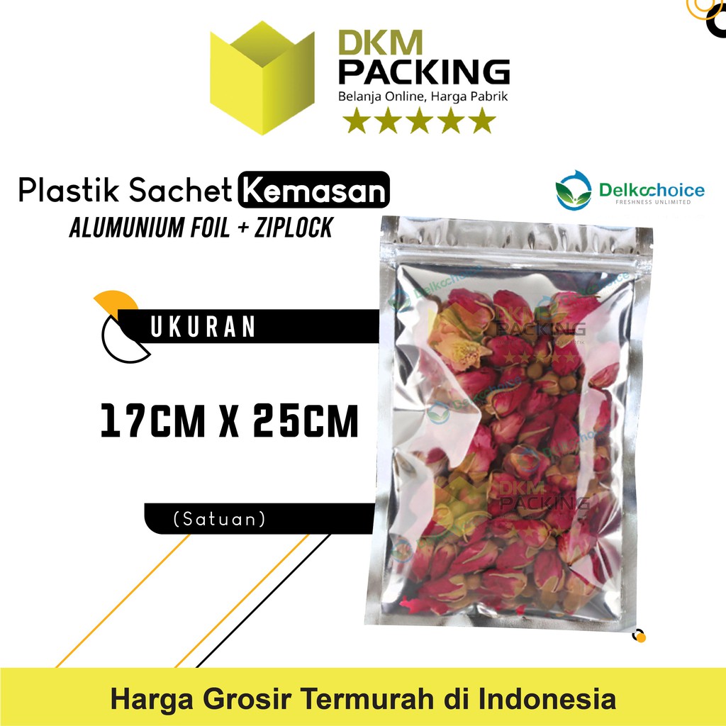 Jual Plastik Sachet Transmetz Ziplock Kemasan Kombinasi Saset Alumunium