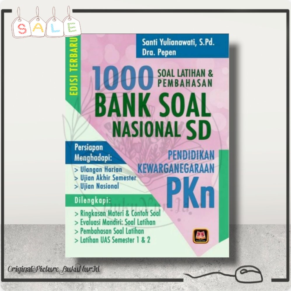 Jual Bank Soal Nasional Sd Pkn Soal Latihan Pembahasan Pustaka