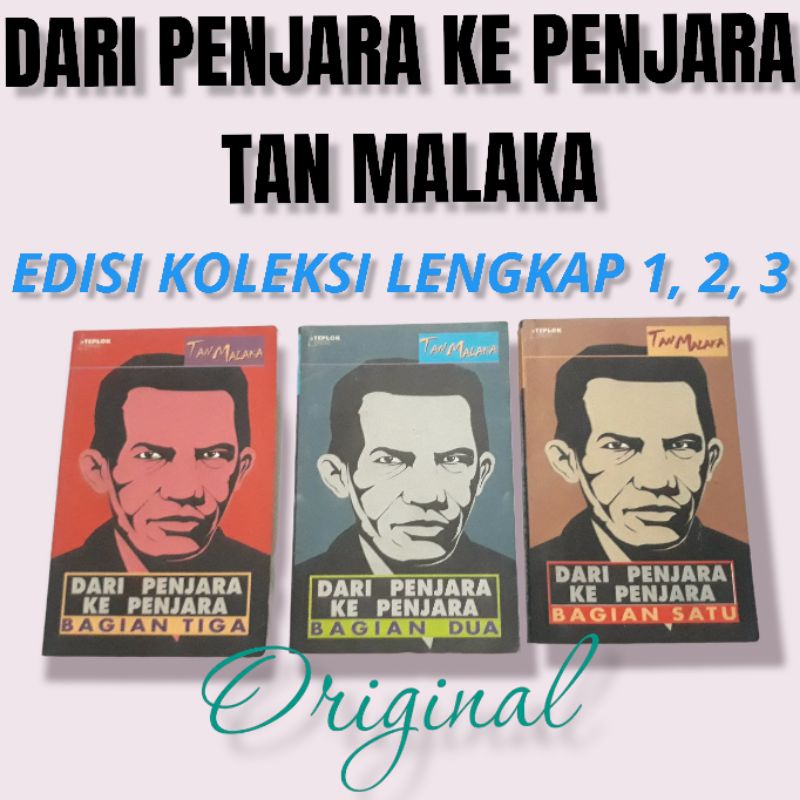 Jual Buku Tan Malaka Dari Penjara Ke Penjara Lengkap 1 2 3 Original