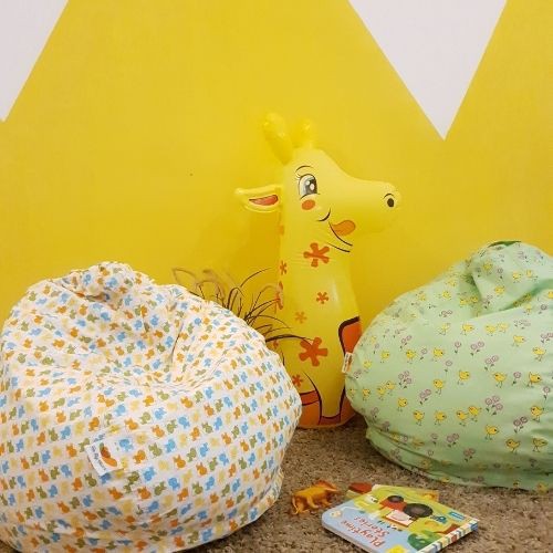 Jual Bemybean Bemybean Beanbag Mini Neo Cotton Printed Shopee Indonesia