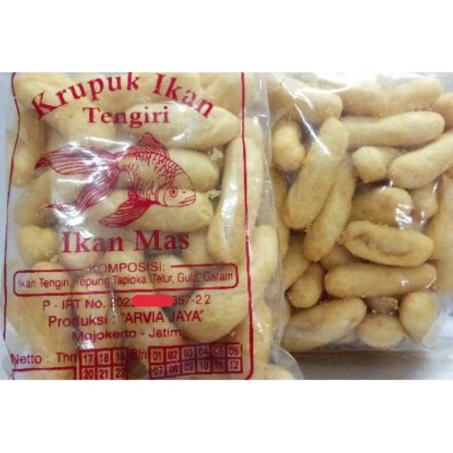 Jual Krupuk Ikan Tengiri Cap Ikan Mas 100g Shopee Indonesia