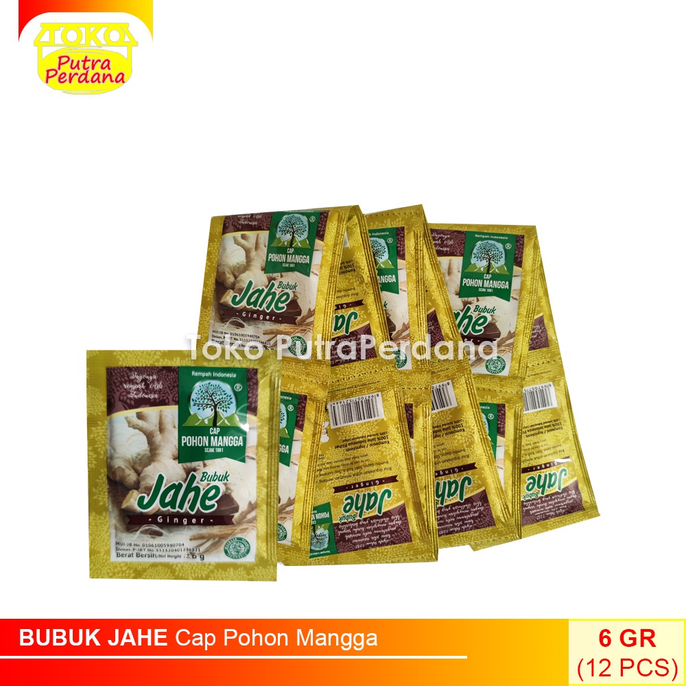 Jual Bubuk Jahe Cap Pohon Mangga Pcs Shopee Indonesia