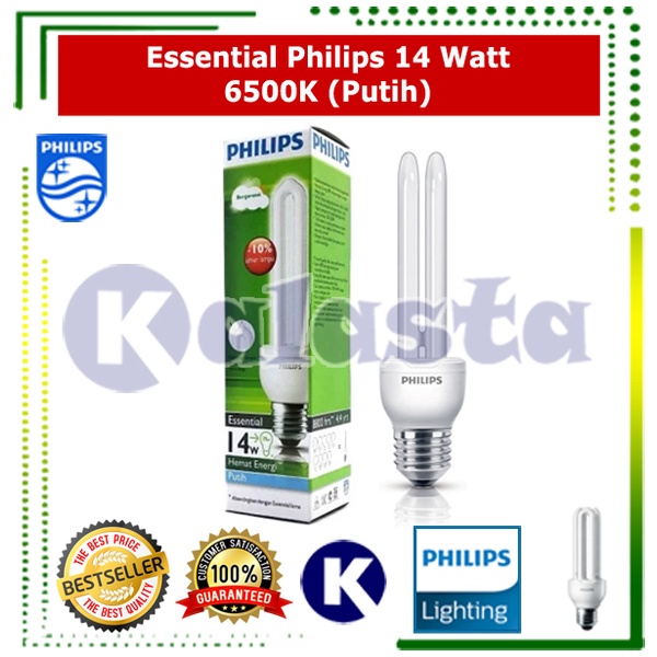 Jual Promo Lampu Philips Essential W Watt Watt Shopee Indonesia