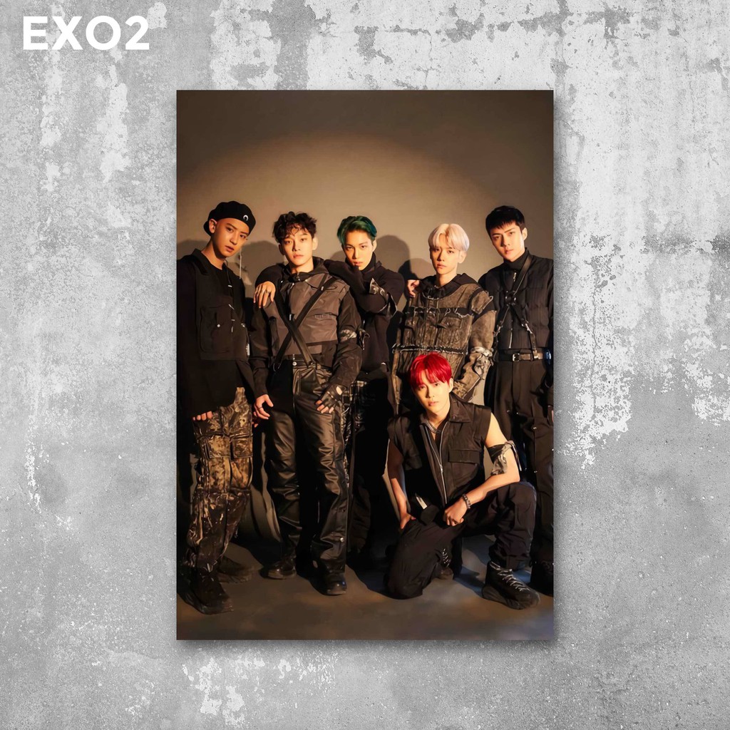 Jual Poster EXO Kayu A4 EXO2 Shopee Indonesia