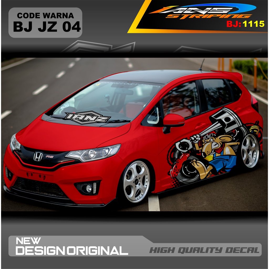 Jual Sticker Variasi Mobil Jazz Stiker Mobil Brio Decal Stiker