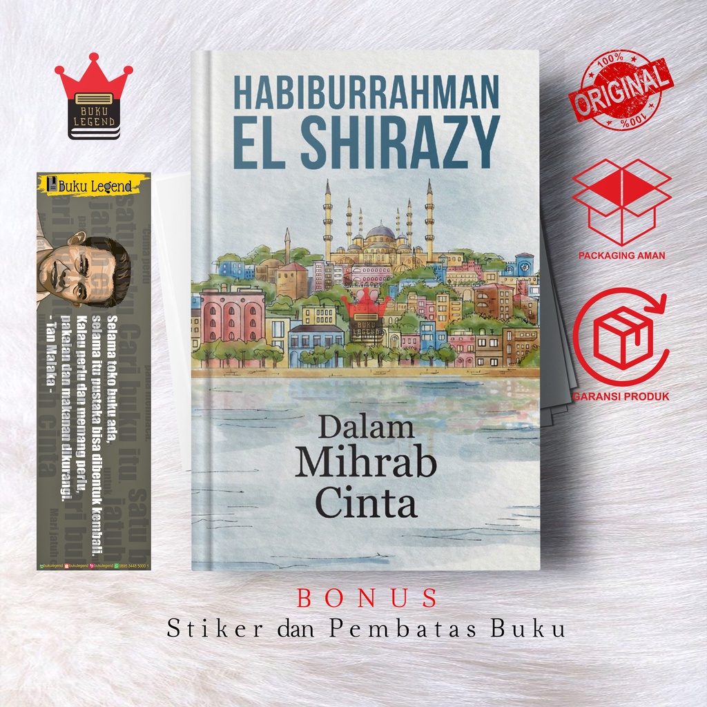 Jual Buku Novel Dalam Mihrab Cinta Habiburrahman El Shirazy Shopee