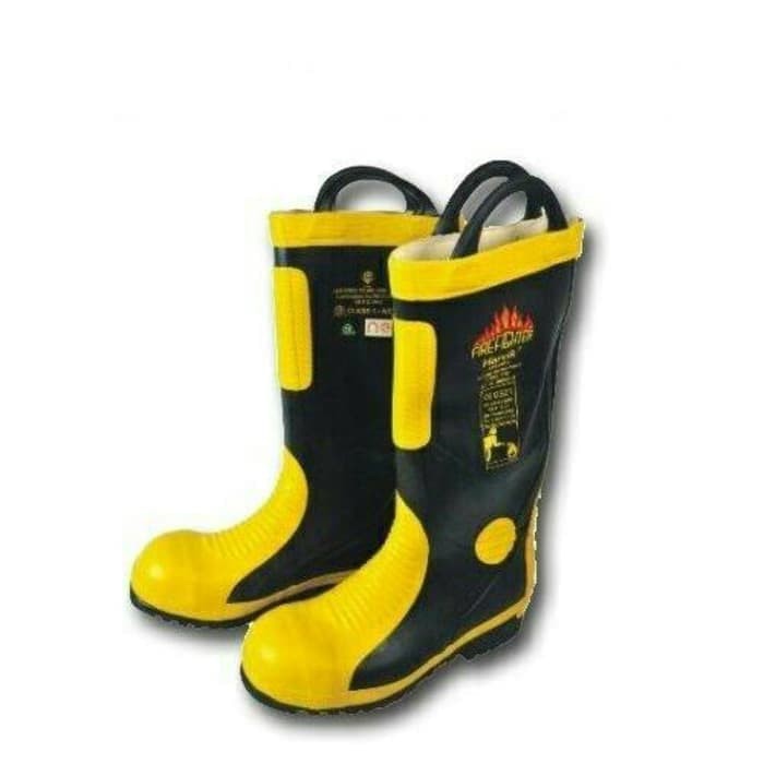 Jual Safety Shoes Boot Harvix Sepatu Pemadam Kebakaran Shopee Indonesia