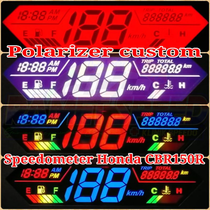 Jual Polarizer Speedometer Honda Cbr R Polaris Custom Speedometer