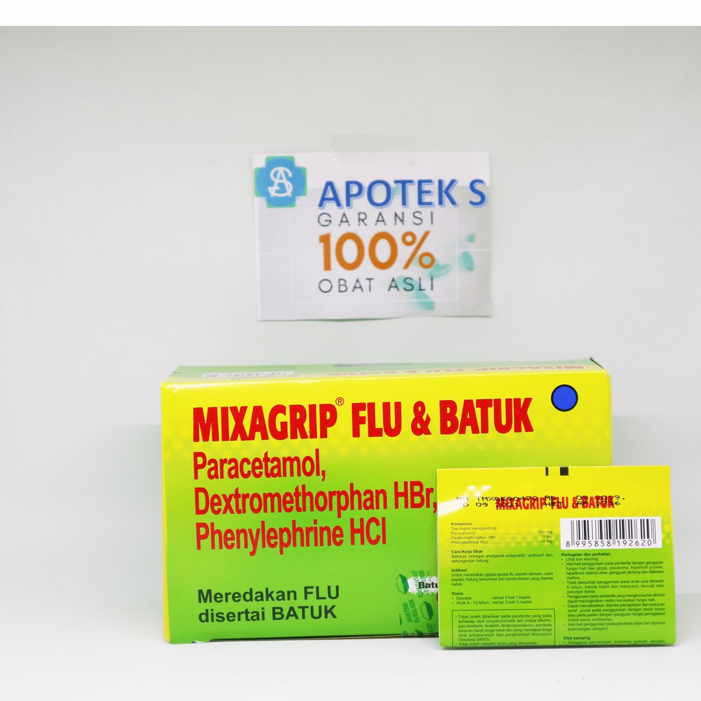 Jual Mixagrip Flu Dan Batuk Sachet Shopee Indonesia