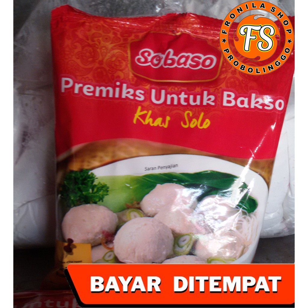 Jual Tepung Sobaso Premiks Untuk Bakso Khas Solo Dus Shopee Indonesia