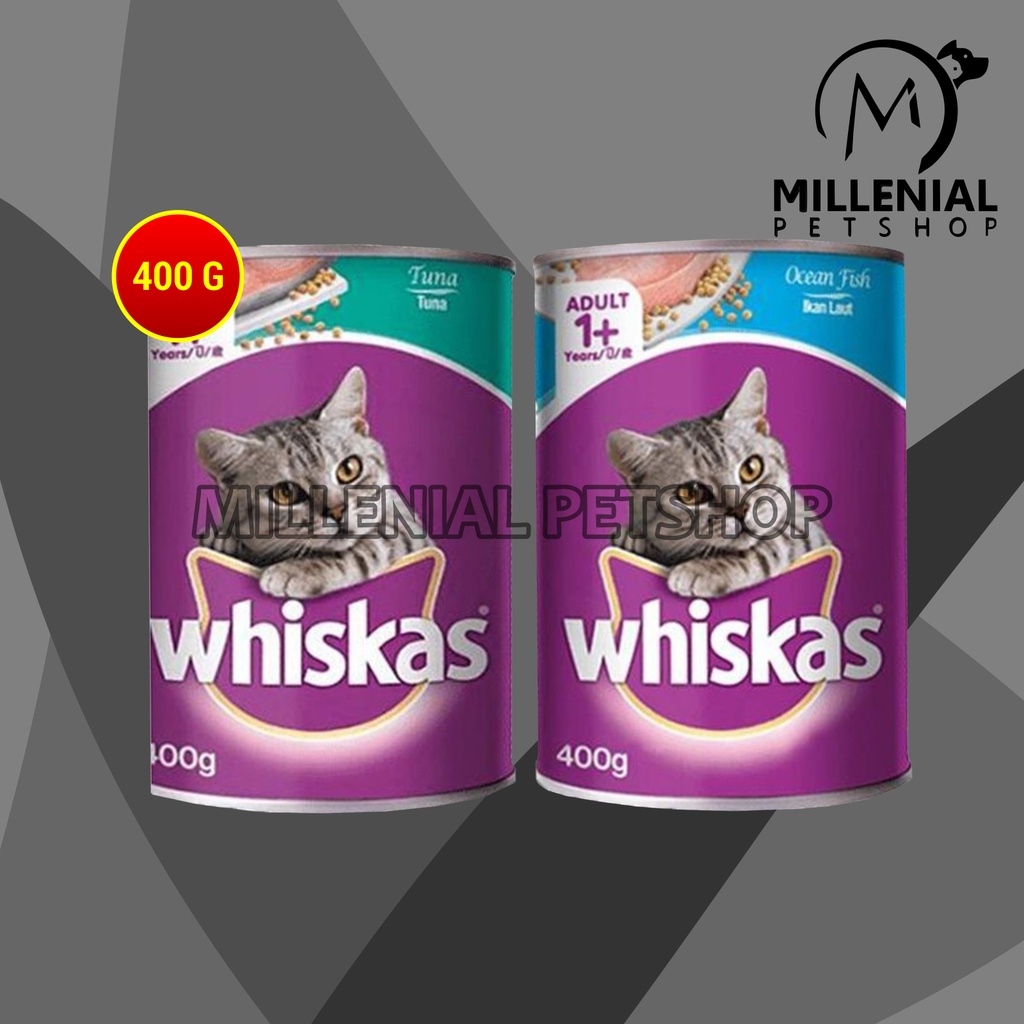 Jual Makanan Kucing Whiskas Kaleng Gram Kucing Basah Kaleng Gram