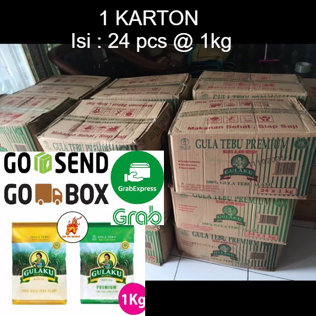 Jual Gulaku 1 Kg Gulaku Putih Premium Hijau Kuning 24 X 1Kg 1 Dus