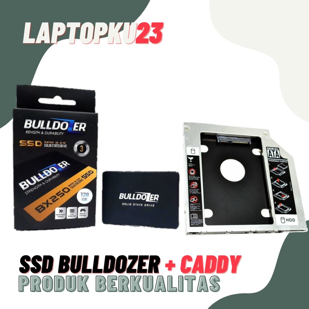 Jual Ssd Bulldozer Gb Sata Caddy Shopee Indonesia