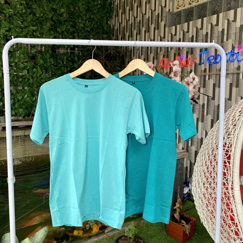 Jual TERMURAH Kaos Polos Cotton Combed 30s Tosca Muda Tosca Tua