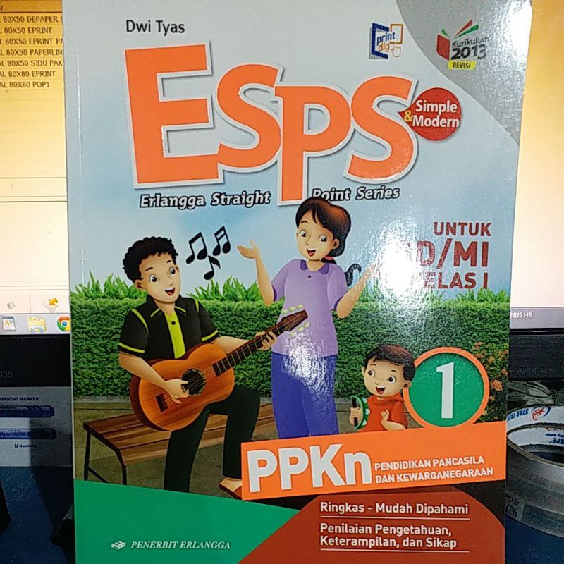 Jual BUKU ESPS PPKN KELAS 1SD KURIKULUM K13 Shopee Indonesia