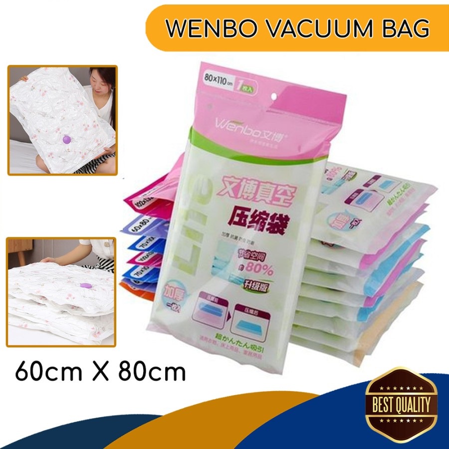 Jual Wenbo Plastik Vakum Plastic Uk Medium X Cm Dan Xl X