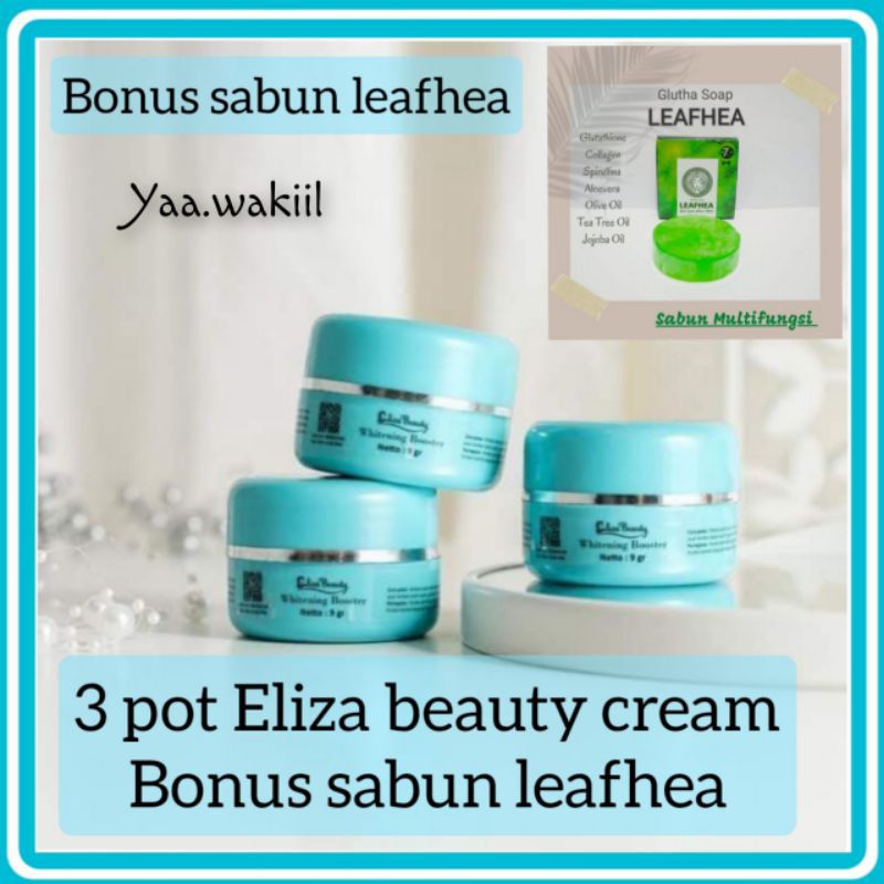 Jual NEW BONUS SABUN Eliza Beauty Cream Kemasan Baru Eliza