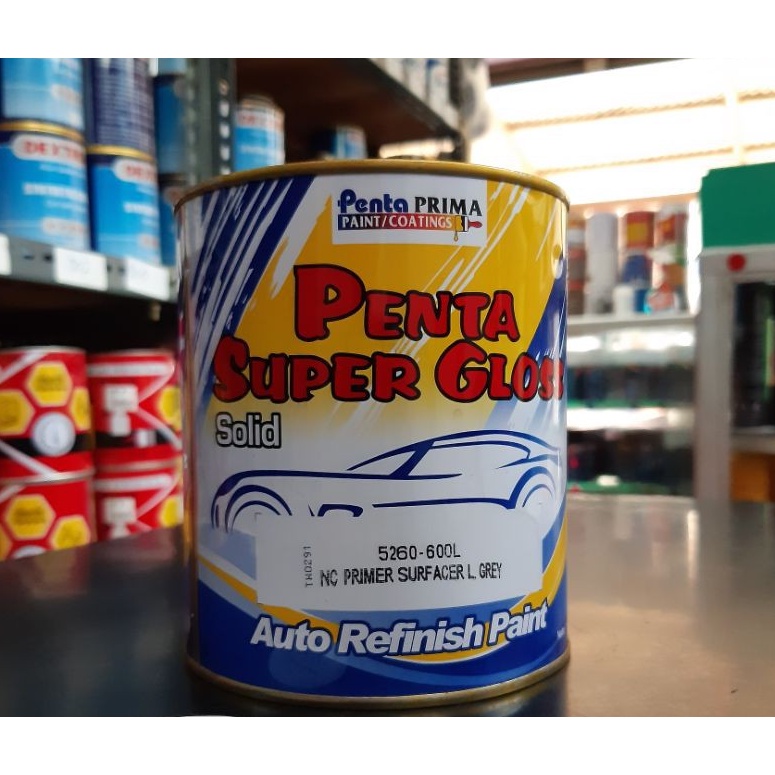 Jual Epoxy Cat Dasar Penta Super Gloss Nc Primer Surfacer Grey 1kg