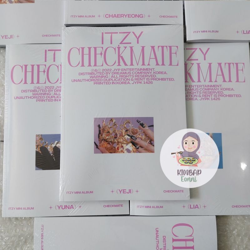 Jual Ready Stock Itzy Checkmate Album Standard Version Shopee Indonesia