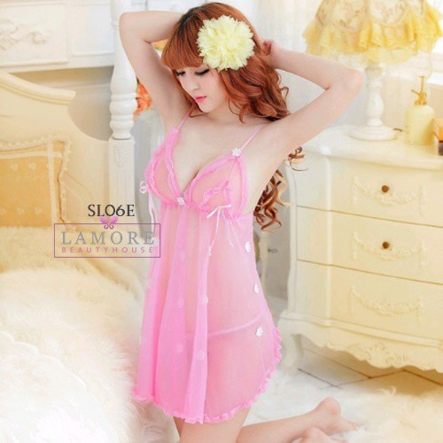 Jual READY STOCK BAJU TIDUR WANITA DEWASA SEXY LINGERIE LACE BROKAT