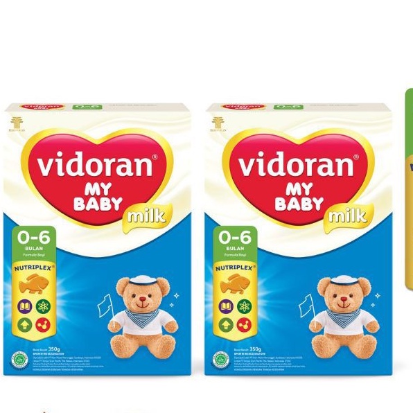 Jual Vidoran My Baby Nutriplex Susu Formula Bulan Gr Gr