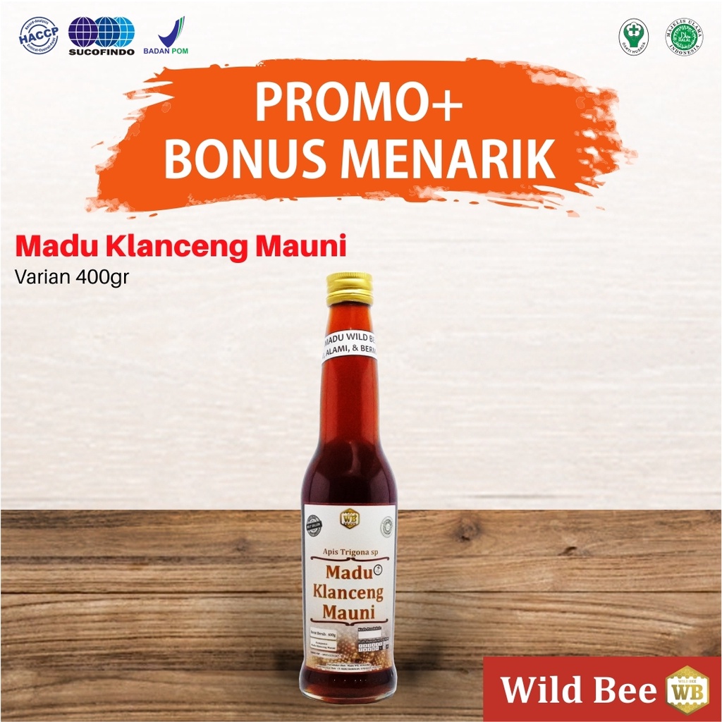 Jual Madu Klanceng Mauni Lebah Apis Trigona Garansi Murni Asli