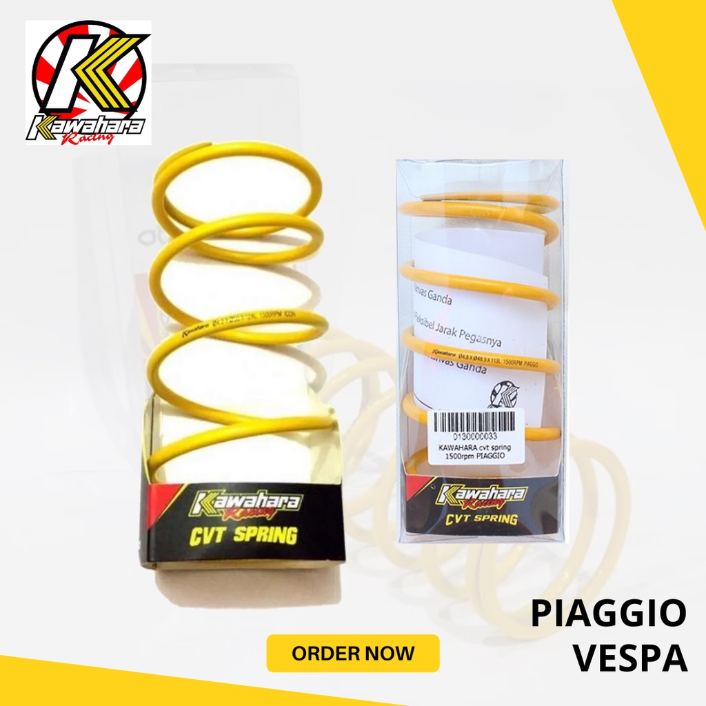 Jual Kawahara Per CVT K2R Spring CVT Torque Spring Piaggio Vespa Sprint