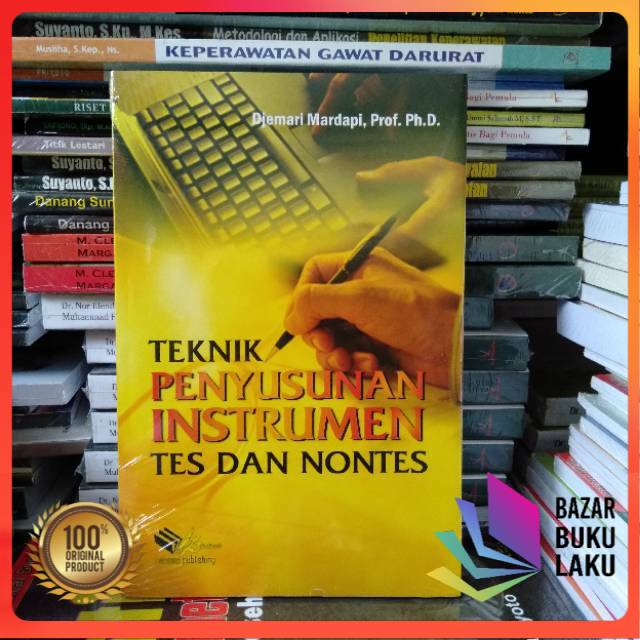 Jual Buku Ori Teknik Penyusunan Instrumen Tes Dan Non Tes Djemari