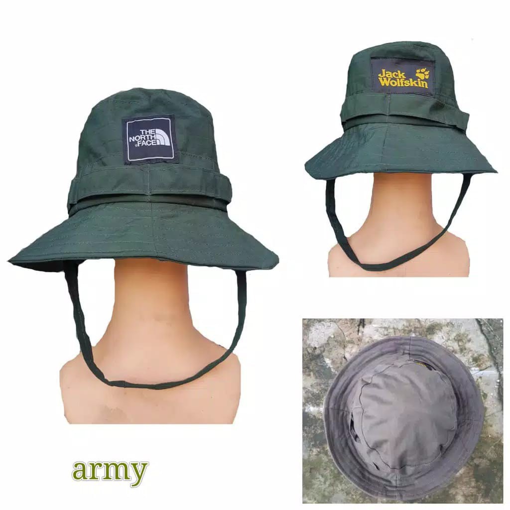 Jual Topi Hiking Rimba Hat Topi Bucket Rimba Topi Hutan Shopee