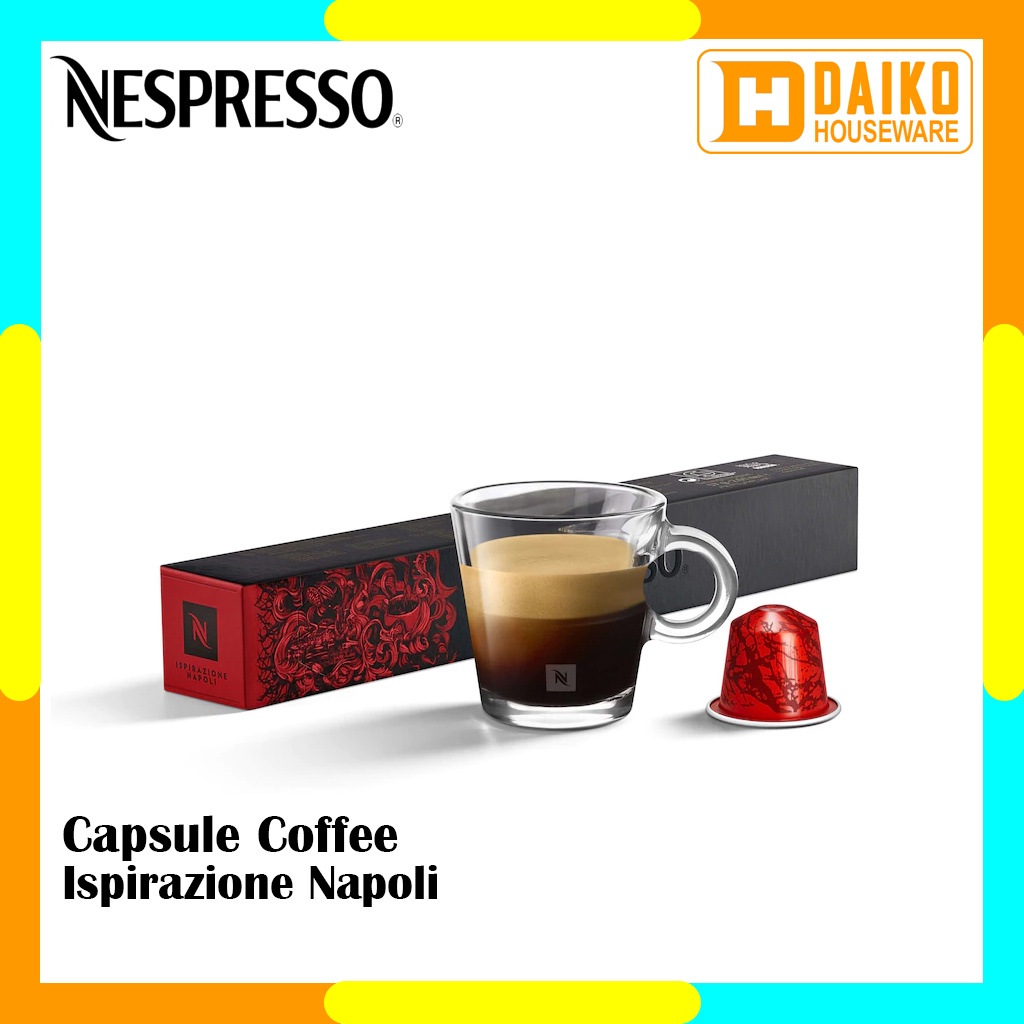 Jual Capsule Nespresso Napoli Original Nestle Pack Coffee