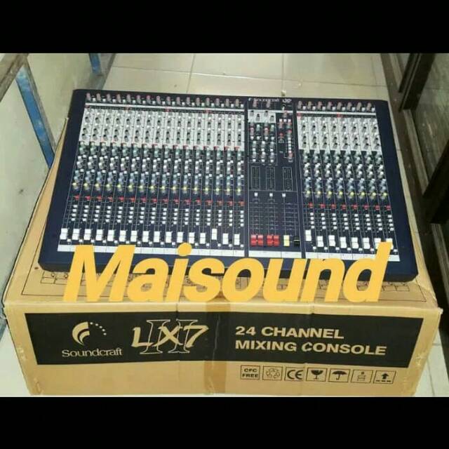 Jual Mixer Soundcraft Lx Ii Channel Lx Ii Shopee Indonesia