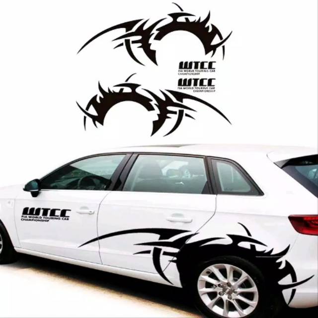 Jual Stiker Mobil Tribal Sedan Chevrolet Toyota Avanza Rush Terios