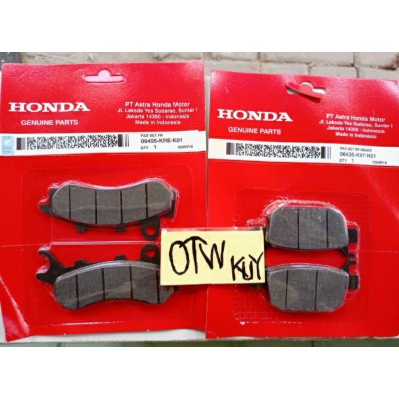 Jual Kampas Rem Depan Belakang Dispad PCX NEW 150 160 LOKAL CBS ADV 150