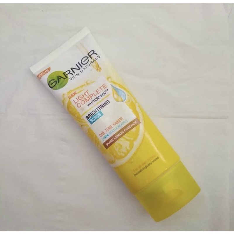 Jual GARNIER PENCUCI MUKA LIGHT COMPLETE BRIGHTENING WHITESPEED LEMON