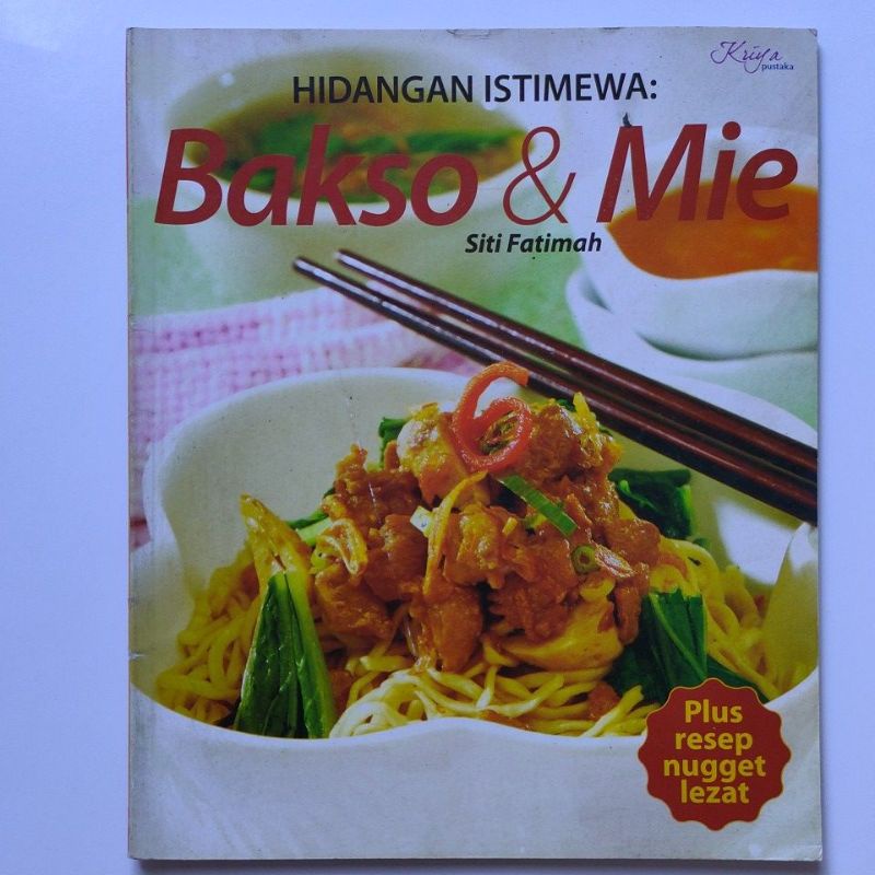 Jual Buku Kuliner Resep Masakan Populer Hidangan Istimewa Bakso