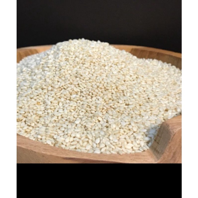 Jual Wijen 1 Kg White Sesame Seed Biji Wijen Putih Shopee Indonesia