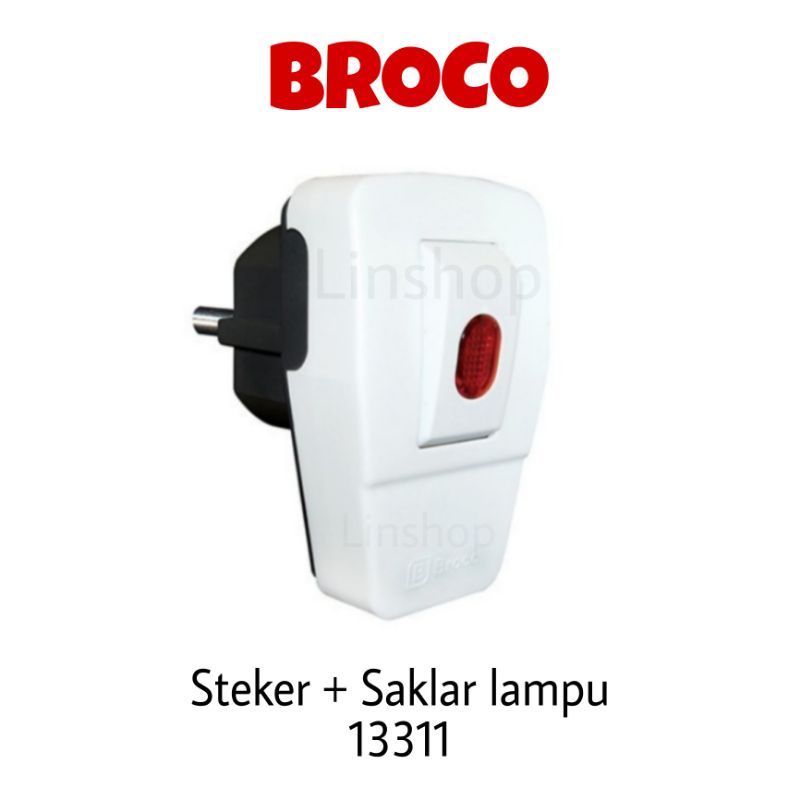 Jual Broco Steker Saklar Lampu On Off L Broco Steker Lampu