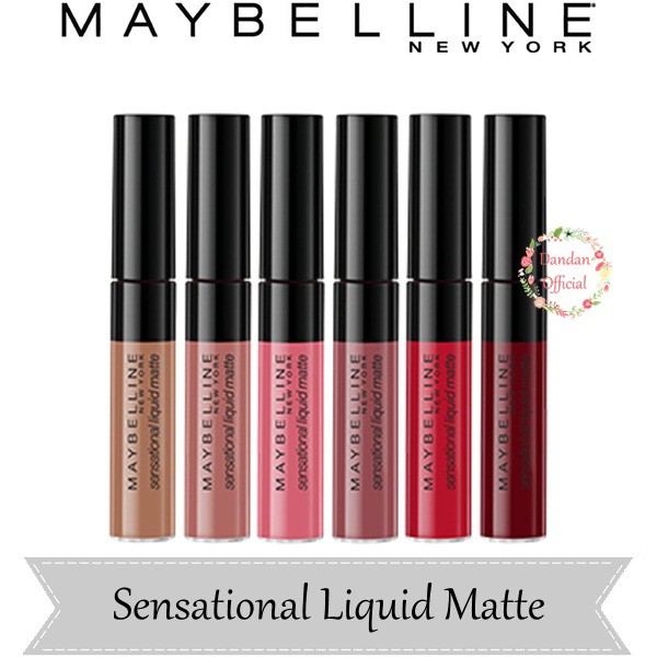 Jual Maybelline Sensational Liquid Matte Ml Shopee Indonesia