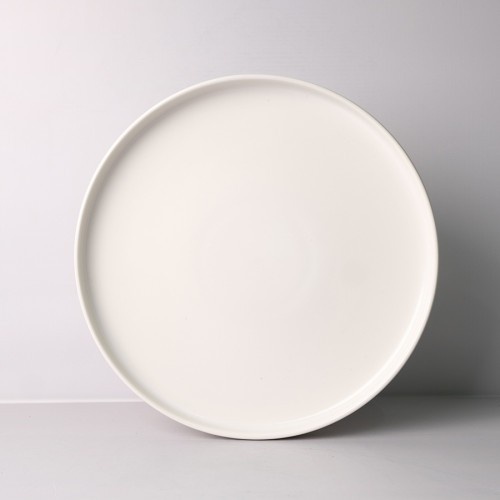 Jual Brewsuniq White Solitude 10 Dinner Plates Piring Makan Cantik