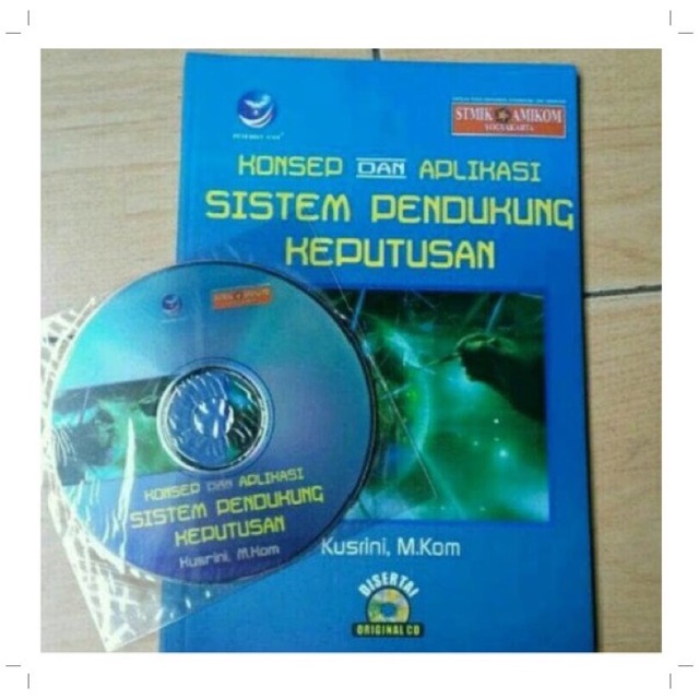 Jual Konsep Dan Aplikasi Sistem Pendukung Keputusan Cd Kusrini