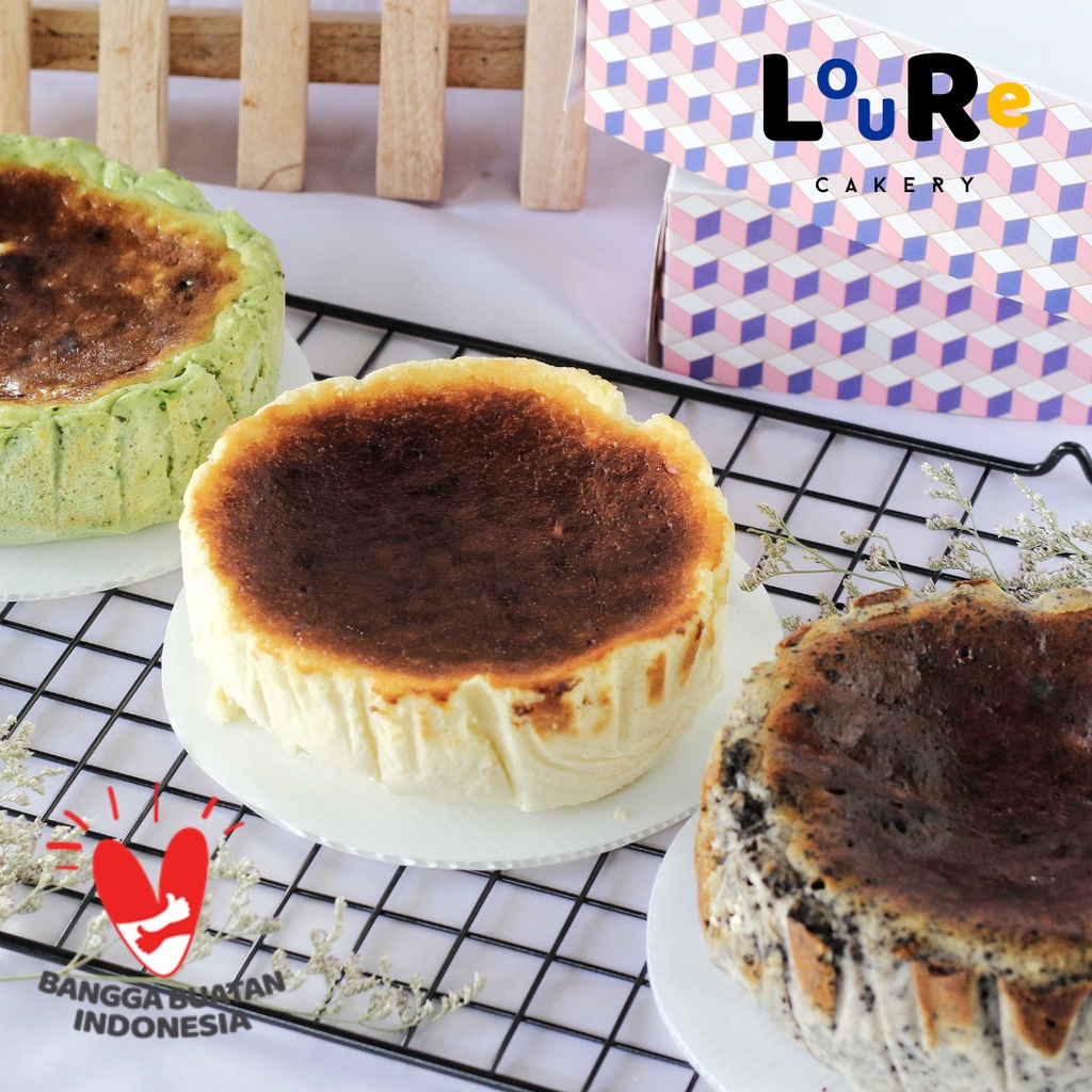 Jual Loure Cakery Basque Cheesecake Basque Burnt Cheese Cake Burnt