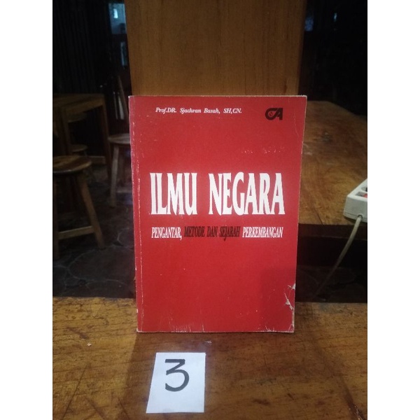 Jual ILMU NEGARA PENGANTAR METODE DAN SEJARAH PERKEMBANGAN Shopee