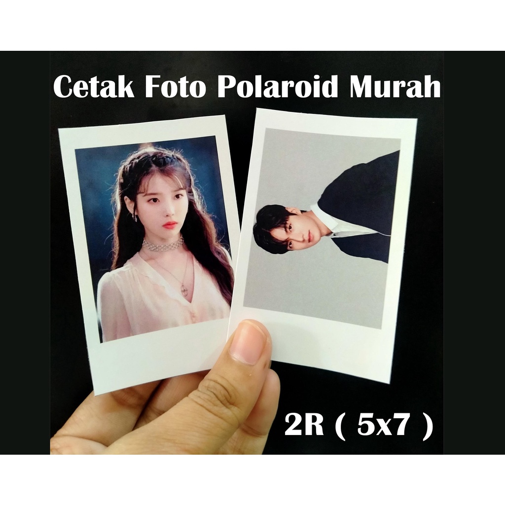 Jual Cetak Foto Polaroid Custom 2R Shopee Indonesia