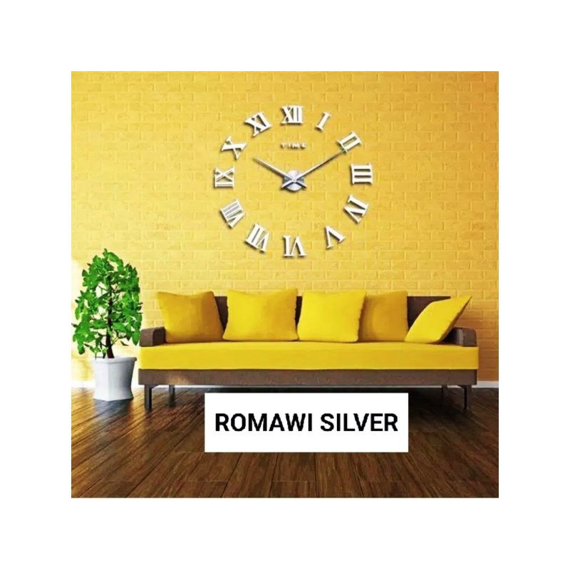 Jual Jam Dinding Jumbo Besar Unik Giant Wall Clock Diameter 80 150cm